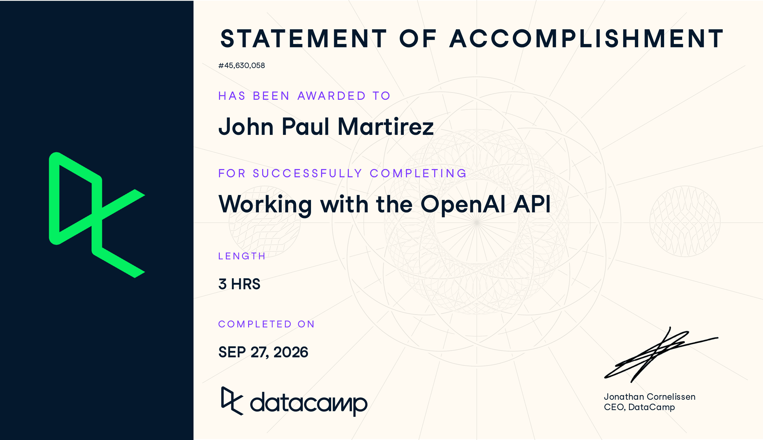 Working with the OpenAI API